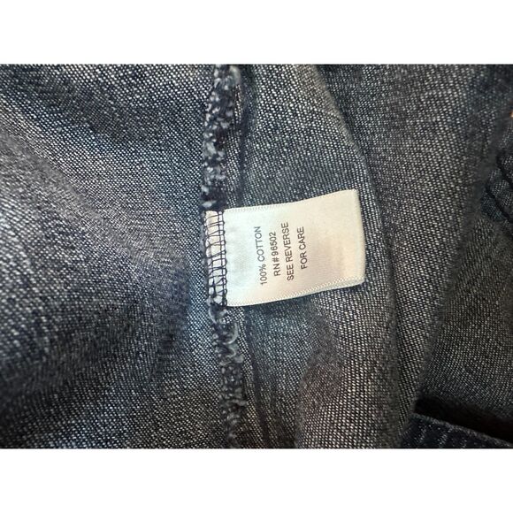 Krazy Kat Women’s Denim Jacket Small Embroidered Boho Western (Missing Buttons) - Picture 8 of 8